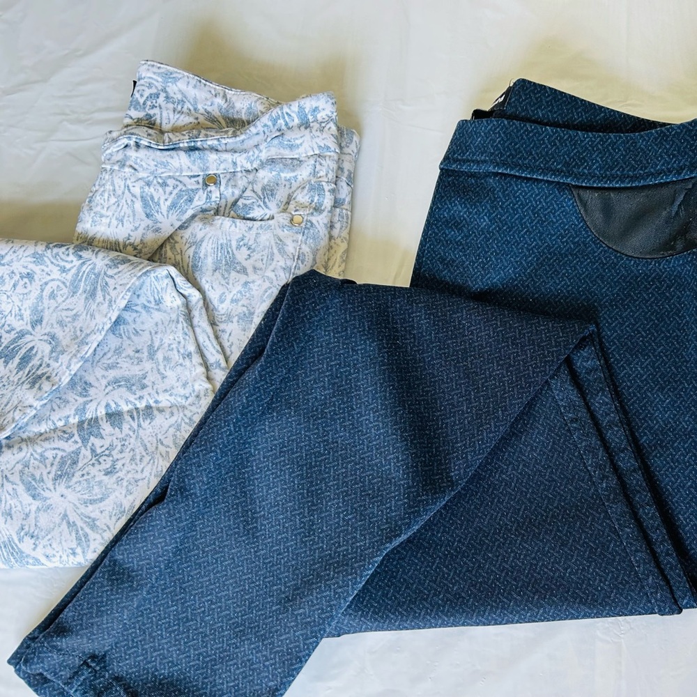 MARIO SERRANI PANTS  FROM ITALY AND DKNY jeans size  S